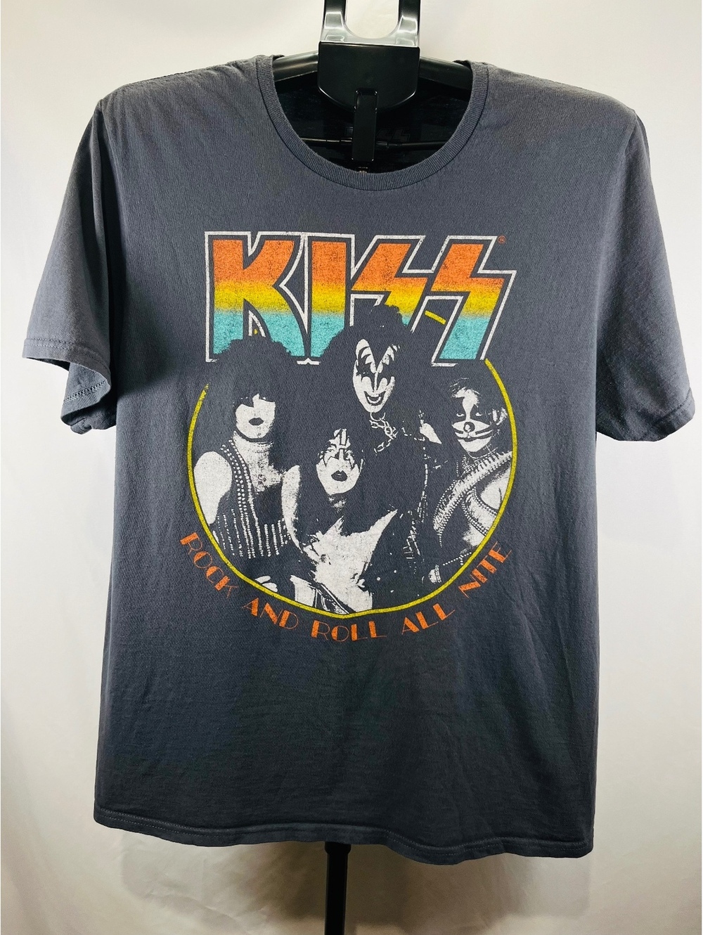 KISS End of the Road World Tour Black T Shirt Large